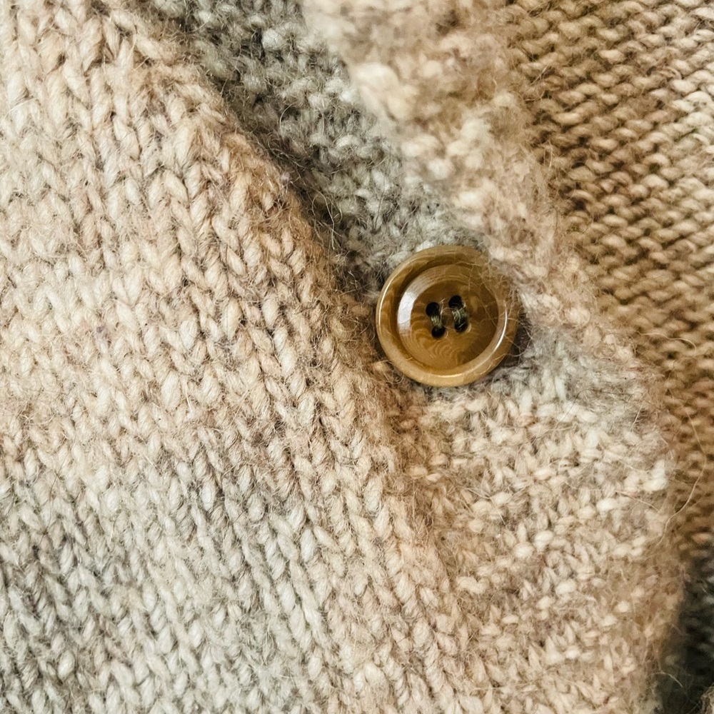 J. Crew Vintage Tan Cardigan - Picture 4 of 10